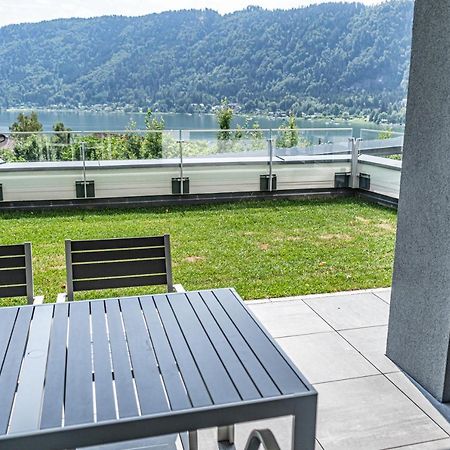 Top 5 Alpe Maritima - Traumhafte Ferienwohnung Mit Seeblick Und Bergkulisse Am Ossiacher See Annenheim Esterno foto