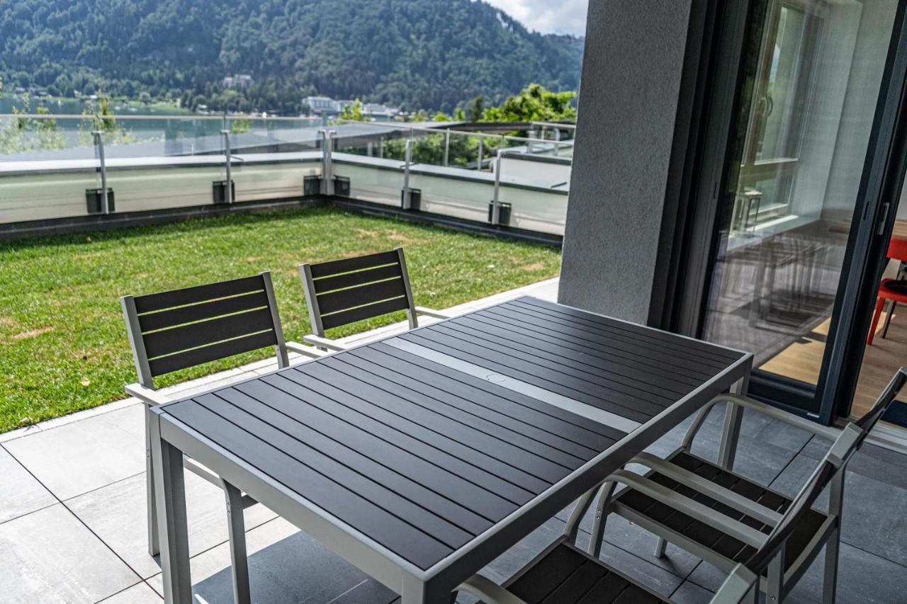 Top 5 Alpe Maritima - Traumhafte Ferienwohnung Mit Seeblick Und Bergkulisse Am Ossiacher See Annenheim Esterno foto